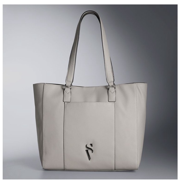 Simply Vera Vera Wang Handbags - NWT Simply Vera Vera Wang Lavey Raddix Tote Bag - VEGAN LEATHER